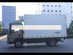 Sinotruk Howo camion refrigerato elettrico puro da 4,2 metri